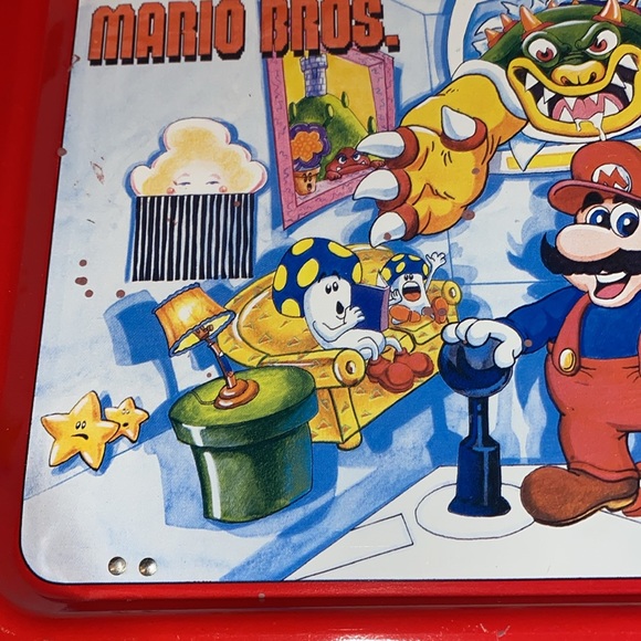 Classic and rare 1989 Super Mario Bros. Foldable TV tray. 17 x 12 - Picture 6 of 16
